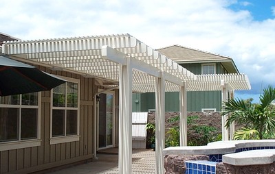Aluminum Rigid Awning Aloha Patio